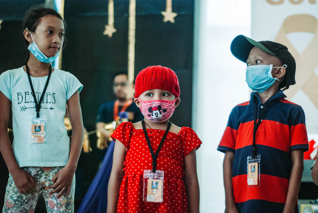 Safe and Stylish Disposable Masks for Kids