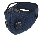 FuturePPE Mesh Sports Face Mask With a 5-Layer Carbon Activated Filter-FuturePPE-Navy-Dr Medic