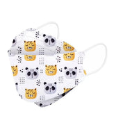 Kids KF94 Face Masks, Kids Disposable Masks-Dr Medic-Squinting Leopards-10 Pack-Dr Medic