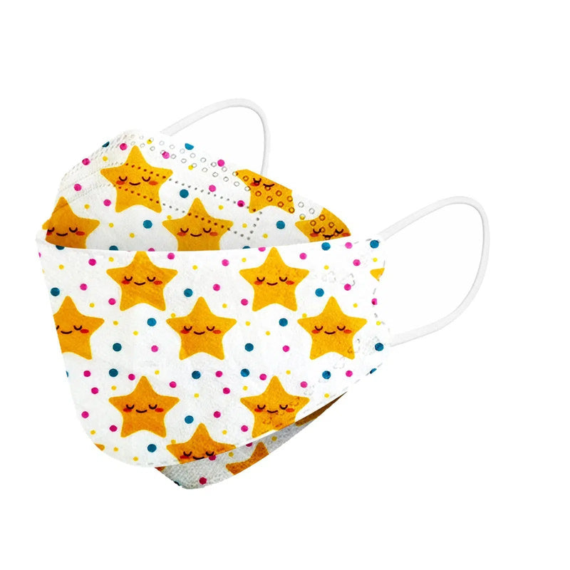 Kids KF94 Face Masks, Kids Disposable Masks-Dr Medic-Star Bright-10 Pack-Dr Medic