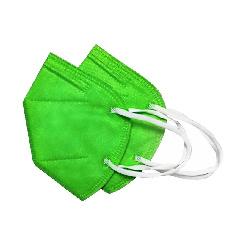 Small or Petite Sized KN95 Face Masks-Dr Medic-Preppy Green-10 Masks-Dr Medic